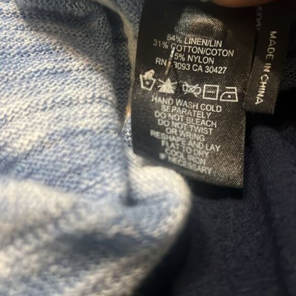 NIC + ZOE OPEN BREEZE LINEN BLEND CARDIGAN SWEATER SIZE‎ 3X - Picture 4 of 4
